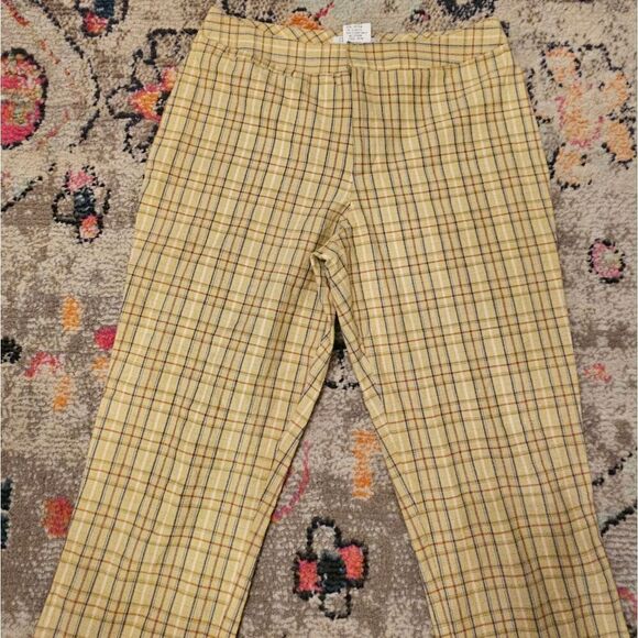Vintage Guess flat front trouser Capri sz 10 with 25" inseam - Picture 3 of 4